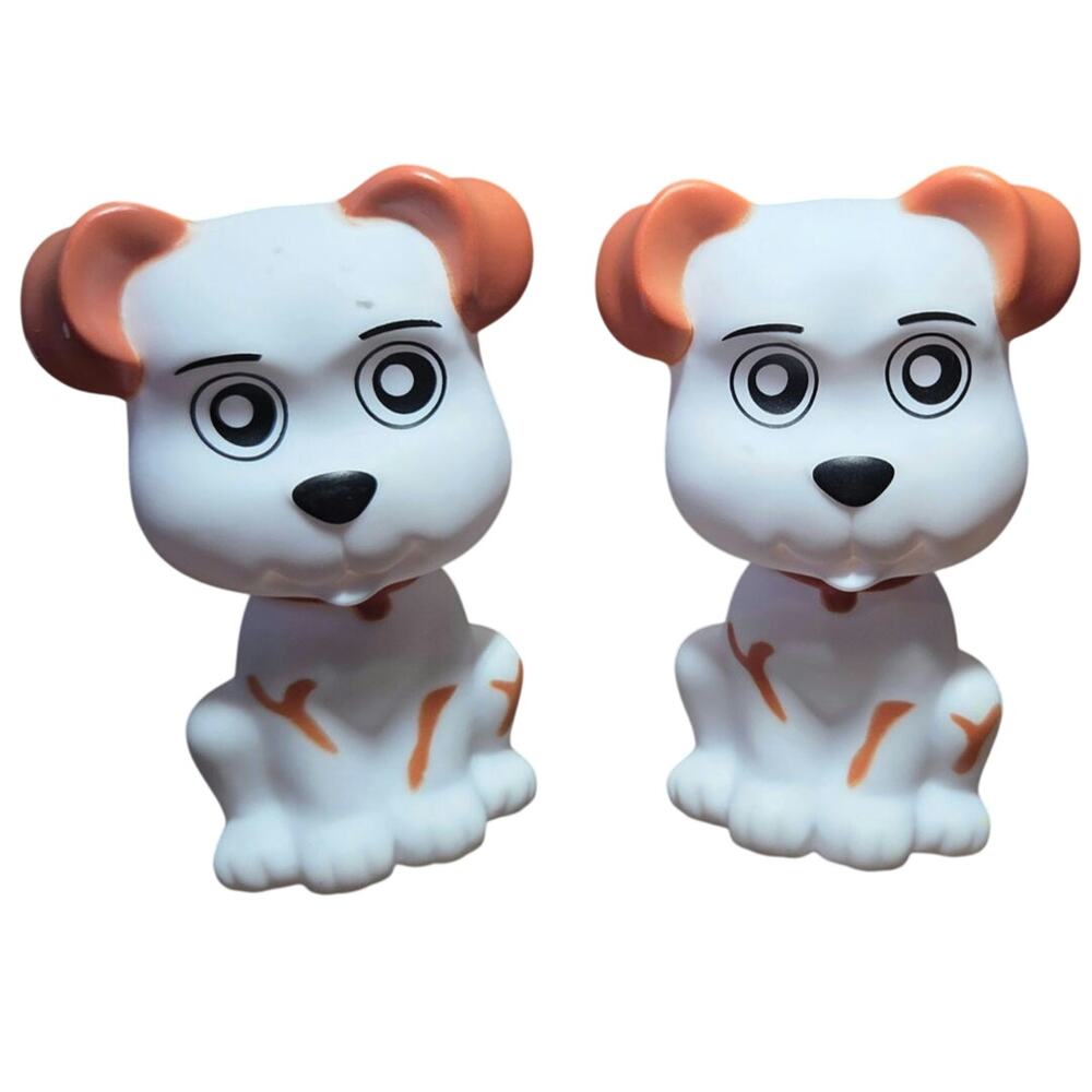 Greenbrier International vinyl puppy set of 2